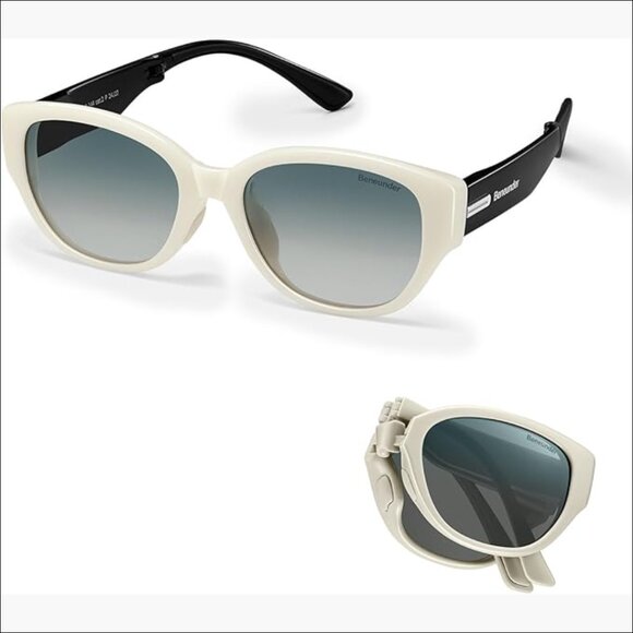 Polarized Sunglasses, Foldable Lightweight Shades, Retro Classic Style main image 5